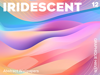 Iridescent Illusion Seamless Digital Wallpaper contrast design graphic design illustration luxurious