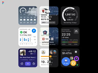 Tool Widgets #013 apple watch ui design ux design watch watch design web design