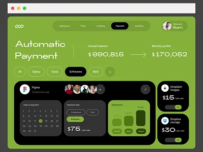 Saas - team expense management design figma mobile ui saas ui design ux design website