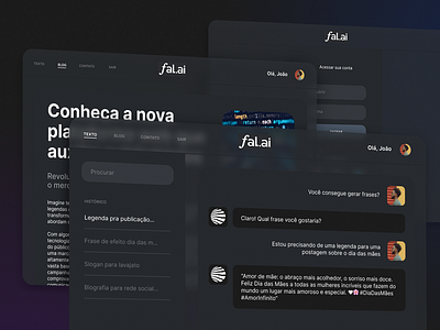 fal.ai — A website for advertising interface open ai ui
