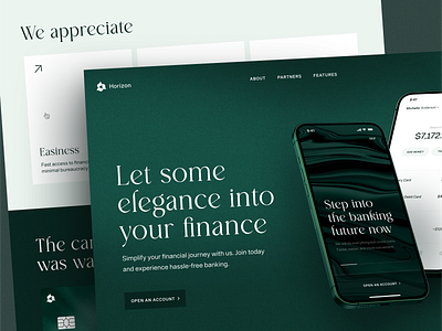 Mobile Banking Website Design Concept dashboard design product startup ui ux web