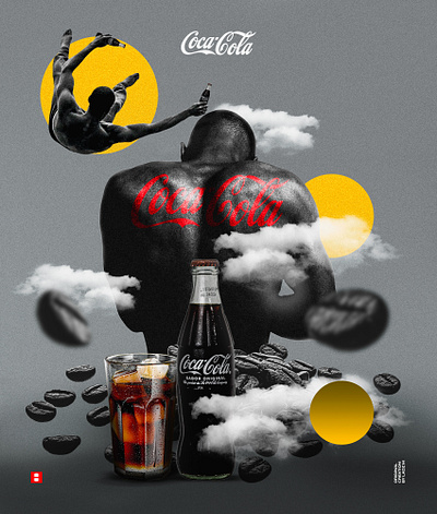 COCA-COLA ART CONCEPT branding design graphic design illustration