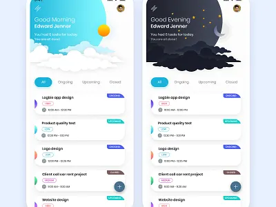 Task App app design designs illustration mobile app mobile app design task ui uidesign uidesigns uiux ux uxdesigns