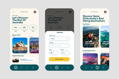 Enhancing Travel Experiences: A Travel App for Jacob Harry brandrefresh clean design simple design ux