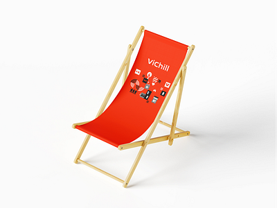 Sunchair for Summer(Vi)Chill 😎 branding dtp event sunchair