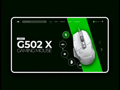Celero Gaming Website UI Design animation motion graphics ui