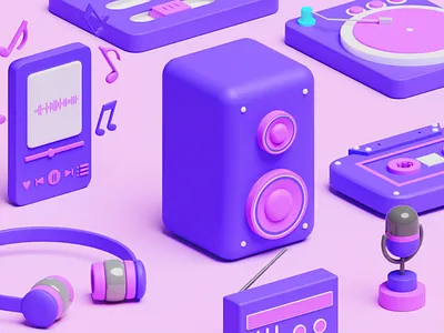 Compose Your 3D Symphony for Music Day🎵🌟 ui