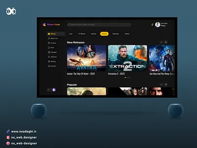 TV App - Daily UI 026 app app tv appdesign dailyui figmadesign tv tv app ui uidesign ux webdesign