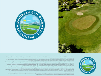 Devilbend Golf Club | logo | logo design app brand brand identity branding clean concept creative design flat graphic design icon illustration illustrator logo minimal modern photoshop typography ui vector