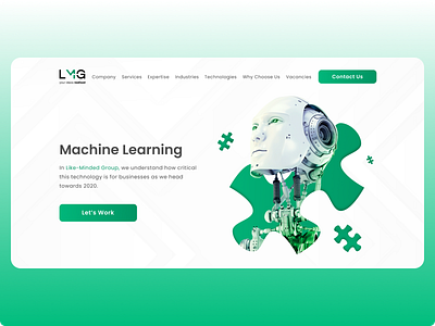 Website for Software Development Agency 3d branding graphic design landing page ui web website