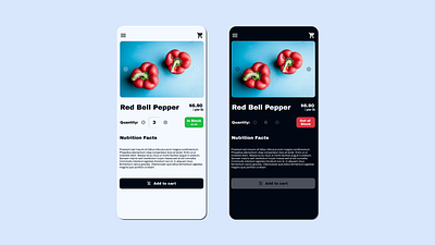 Currently In-Stock app daily ui dailyui grocery in stock order out of stock shopping store uidesign