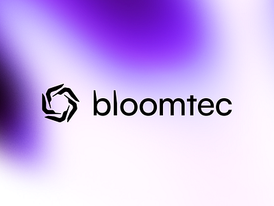 Bloomtec Logo Design biotech branding design identity logo logodesign logotype tech token visual web3