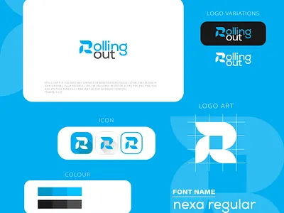 R branding logo app design graphic design illustration logo ui