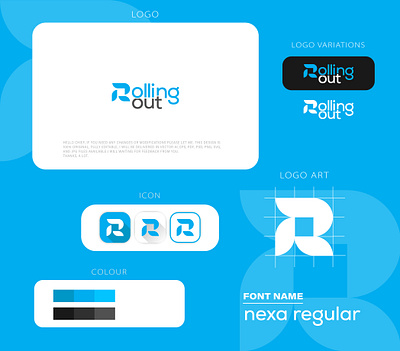 R branding logo app design graphic design illustration logo ui