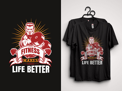 GYM Lover T-Shirt Design designinsprition fitgoals tshirt trends tshirtdesigntrends