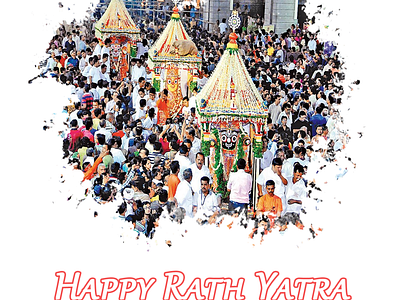 Rath Yatra Campaign Post 2023 graphic design photoshop