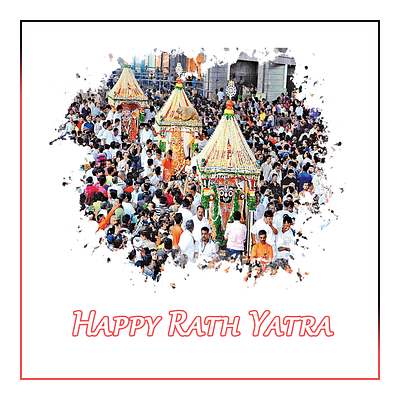 Rath Yatra Campaign Post 2023 graphic design photoshop