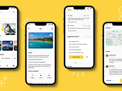 GenAi-based Travel App animation app branding design figma graphic design illustration illustrator logo minimalist design travel app treanding trip planner typography ui vector