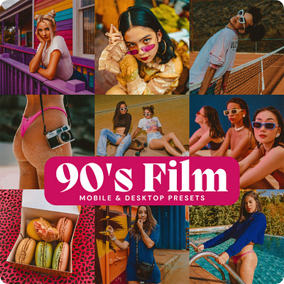 90's Film Presets blogger presets branding design filters home blogger instagram instagram presets instagram theme lightroom lightroom mobile mobile mobile blogger presets mobile presets natural lightroom presets presets