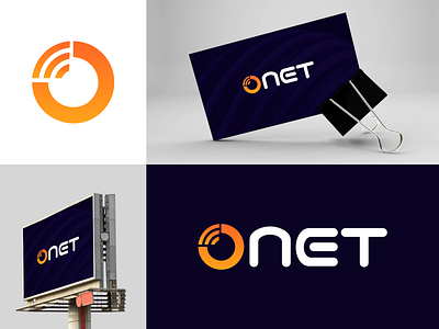 Logo - Onet app branding design graphic design illustration logo motion graphics typography ui ux