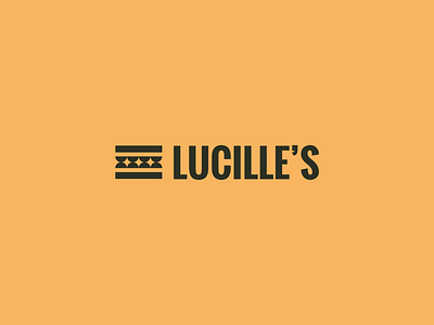 Lucille's Deli - Logo concepts brand brand identity branding deli design figma food graphic design green logo logo design minimal red visual design yellow