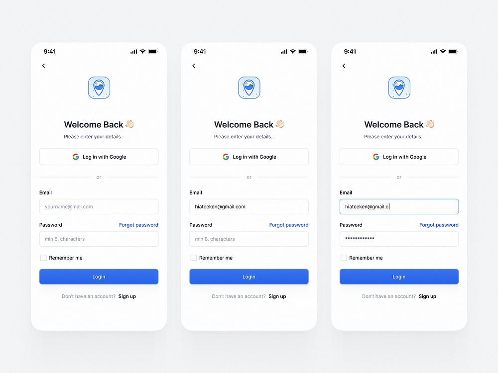 Sign Up UI designs, themes, templates and downloadable graphic elements ...
