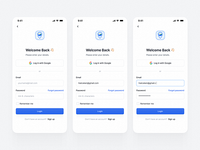 Login and Signup Page: Innseeker booking hotel booking app ios app login login form login ui mobile app mobile design mobile ui mobile ux onboarding product design register sign up sign up form sign up mobile sign up page sign up ui