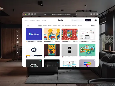 Vision Pro (Concept Design of Safari) design ui ui design ux ux design vision pro vision pro concept design vision pro design vision pro ui design vision pro ux design visionpro