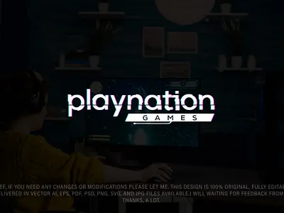 Gaming logo branding graphic design illustration logo typography