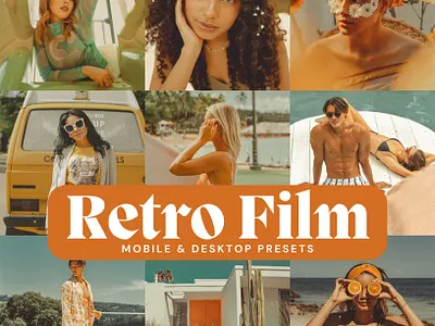 Retro Film Presets blogger presets design filters instagram mobile mobile blogger presets retro retro film retro filter retro presets vintage vintage film vintage filter vintage presets