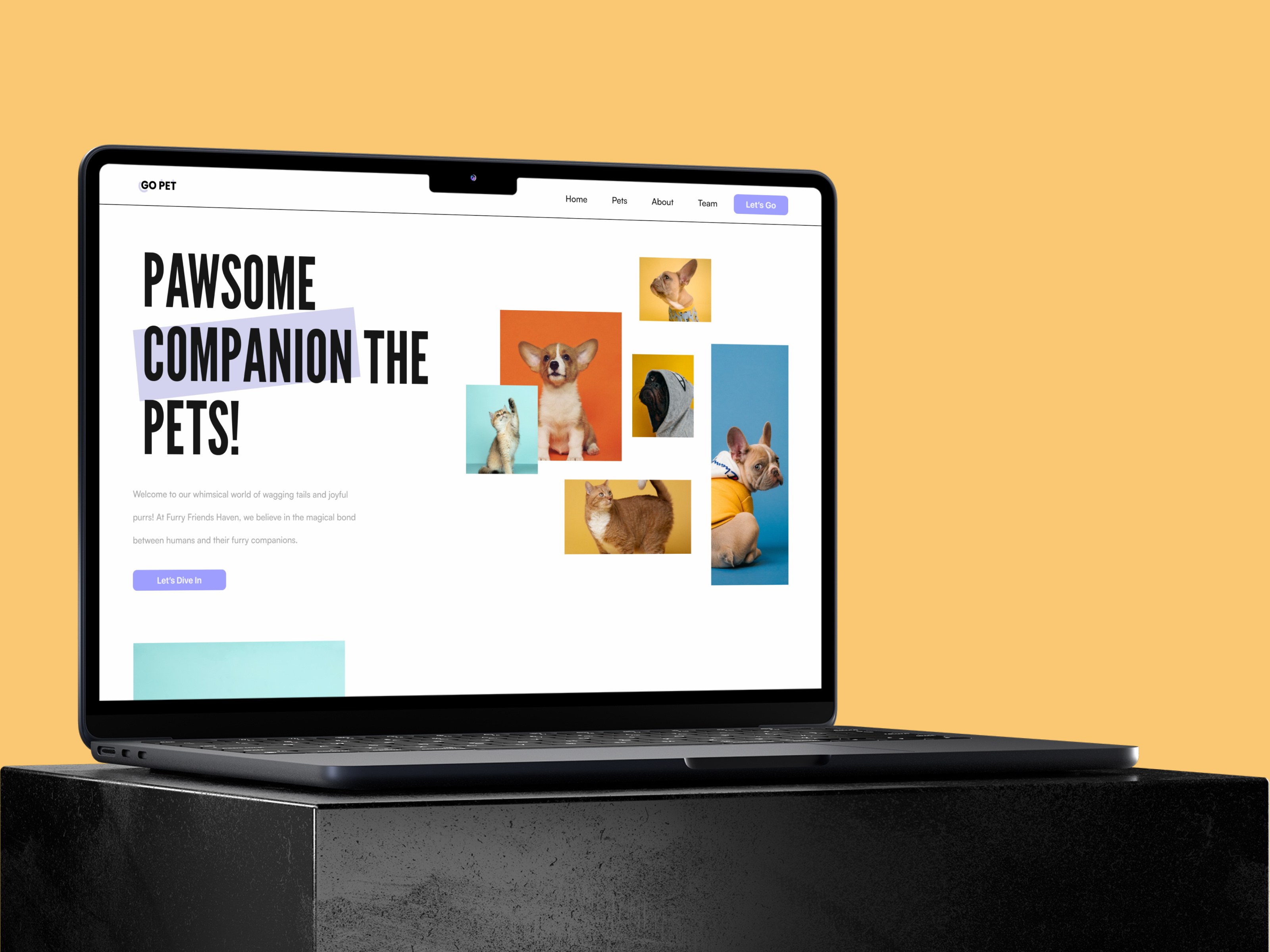 Example of UI/UX Design