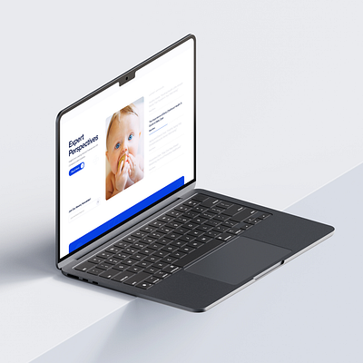 AriaWell Healthcare Web Design Project branding ui