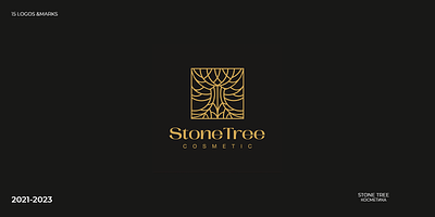 Stone Tree -cosmetic brand brandidentity branding design font identity illustration logo logotype ui