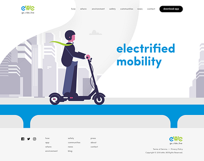 Electrified Mobility — Site Design brandrefresh clean design simple design ui ux webdesign