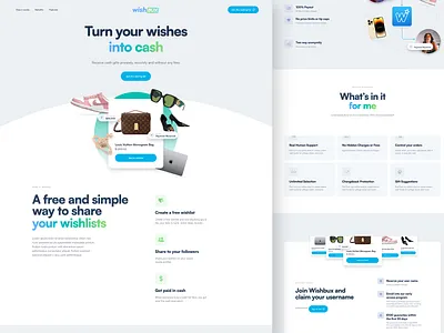 Wishbux - Startup Company design graphic design illustration logo ui ux website