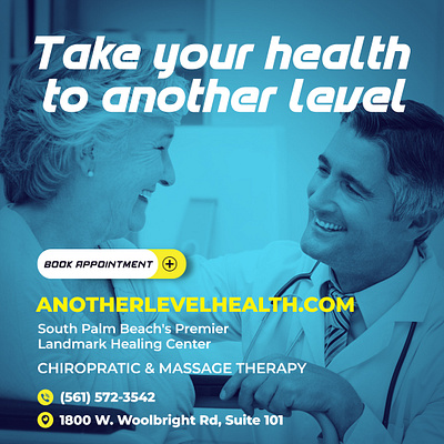 Another Level Health Social Ad branding graphic design social media