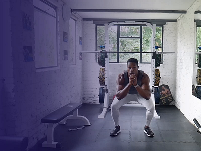 WITHU - Fitness App animation branding design gym