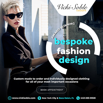 Vicki Soble Social Media Ad branding graphic design social media
