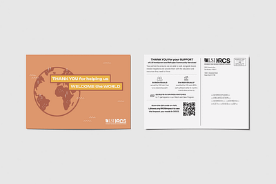 LSI's Immigrant and Refugee Community Services Impact Report advertising design digital illustration impact minimal non profit postcard print report