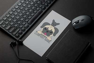 E-commerce mascot branding design dog graphic design illustration logo mascot