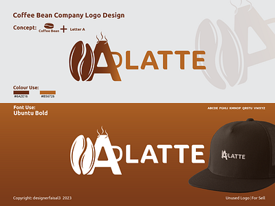 Coffee Beans Company Logo Design branding creative creative logo design graphic design logo logo design vector
