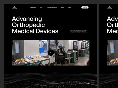 Mount MFG Concepts device manufacturing medical technology ui website