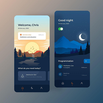 Perfect Schedule Making UI of App graphic design ui