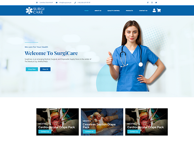 Medical Store Website