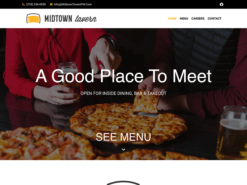 Midtown Tavern - Web Design web design