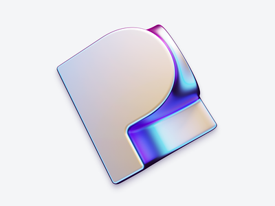 Plasticity icon 3d app icon blender plasticity