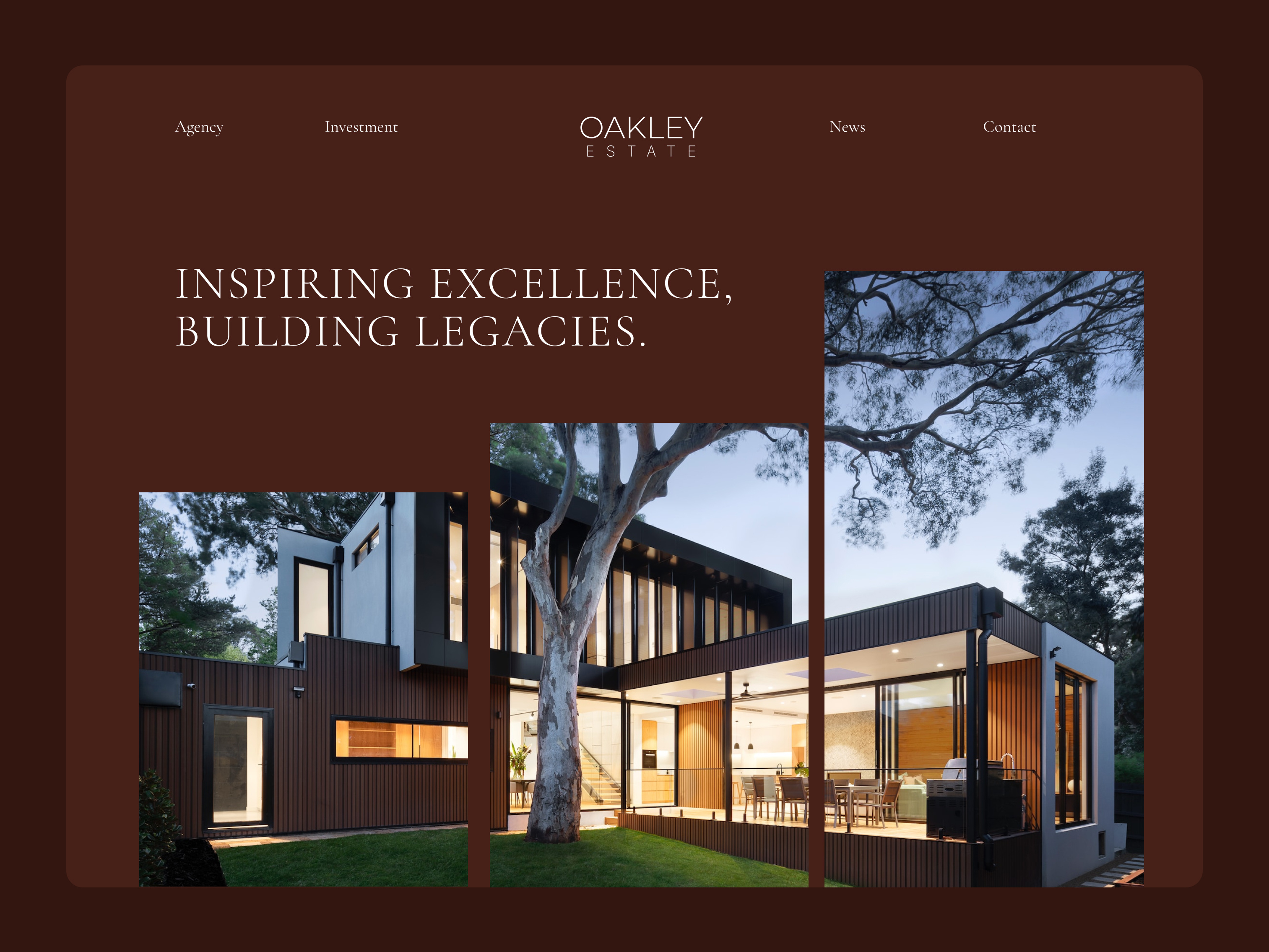Real Estate Investment Landing design landing page design ui web