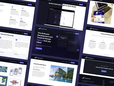 DisplaYourVision (Software Development and Design Agency)💻🧑💻 agency creative design design displayourvision figma fiverr freelance software development tech agency ui ux web design