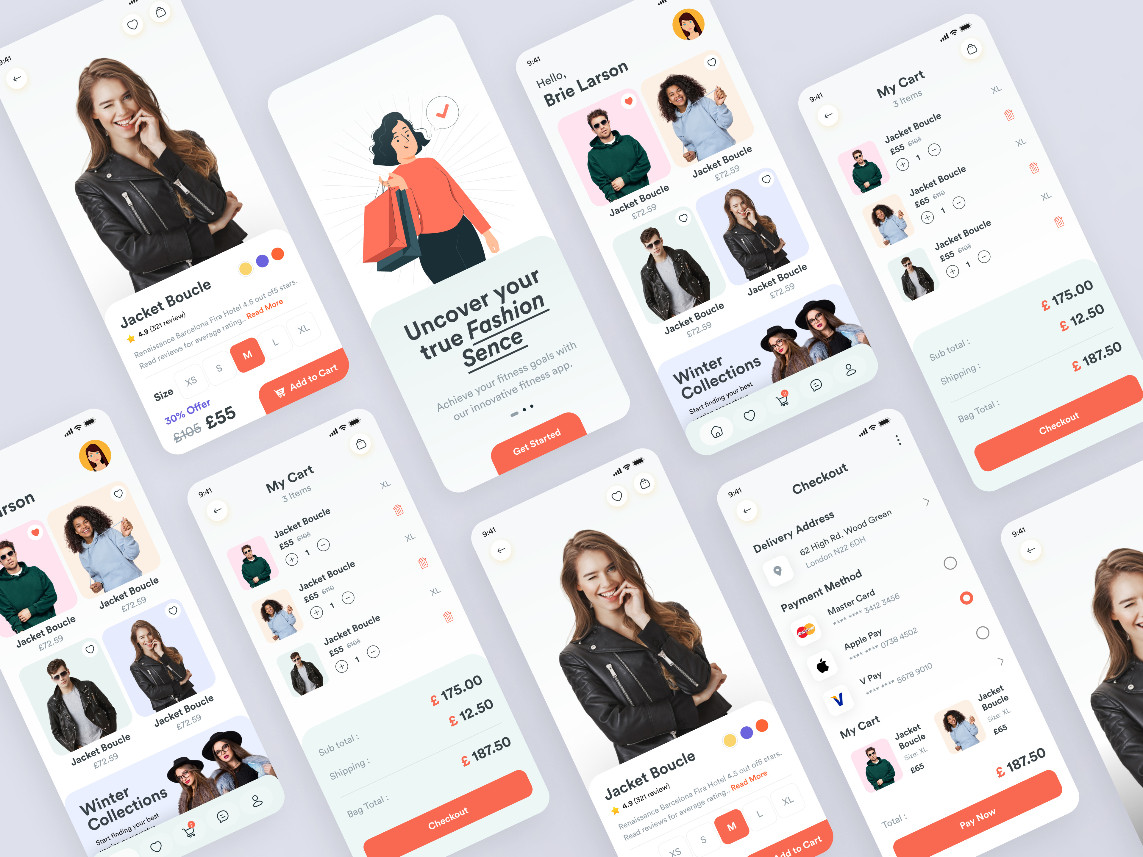 Product Shopping E-commerce App app design checkout page delivery app e commerce app ecommerce app ecommerce design ecommerce shop ecommerce shop app food app design mobile ui ux product app product app design product design product profile product shopping product shopping app shop mobile app shop profile shopping app shopping website