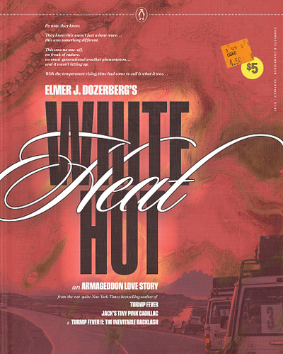 WHITE HOT HEAT design graphic design typography